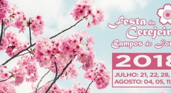 Festa da Cerejeira colore ainda mais a bela Campos do Jordão