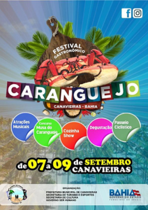 Festival Gastronômico do Caranguejo (foto https://www.costadocacau.org.br)