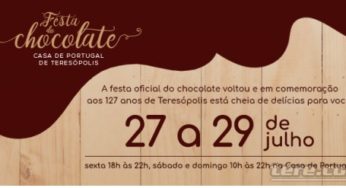 A Festa do Chocolate agitará Teresópolis e região