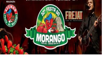 Atrações da Festa do Morango de Pedra Azul 2019