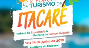 Fórum de Turismo de Itacaré abordará novas tendências para o turismo