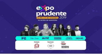 Confira os shows da Expo Prudente 2019