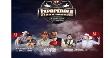 Confira os shows da Expopérola 2019