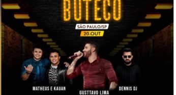 Ingressos para o Buteco do Gustavo Lima 2019