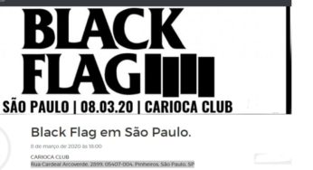 Ingressos disponíveis para o Black Flag 2020