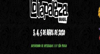 Ingressos disponíveis para o Lollapalooza Brasil 2020