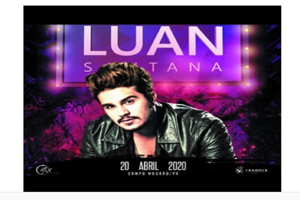 Show Luan Santana Campo Mourão 2020