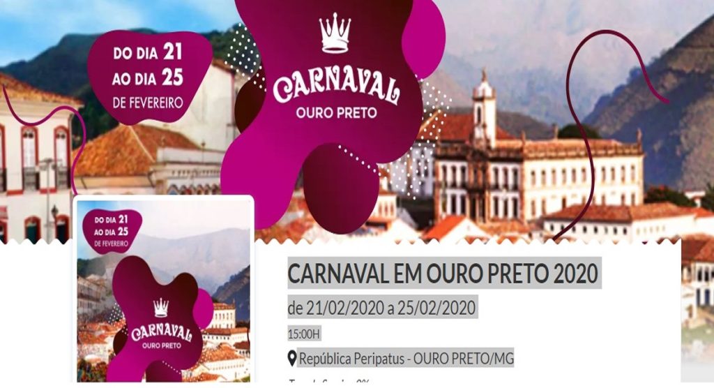 Carnaval em Ouro Preto 2020