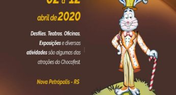 Confira as datas da Chocofest 2020, realizada em Nova Petrópolis