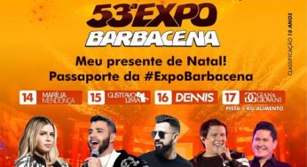Expo Barbacena 2020 – programação