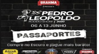 Ingressos disponíveis para o Pedro Leopoldo Rodeio Show 2020