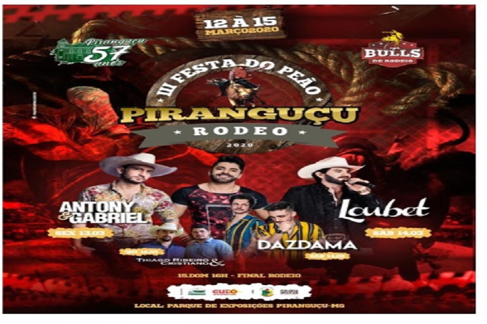 Festa do Peão Piranguçu Rodeo 2020