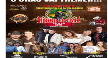 Ingressos disponíveis para o Rodeio Festival São Sebastião 2020