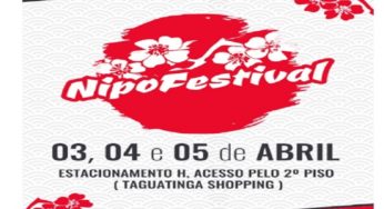 Ingressos disponíveis para o Nipo festival Taguatinga Shopping