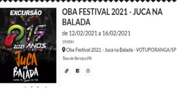 Ingressos disponíveis para o OBA Festival 2021