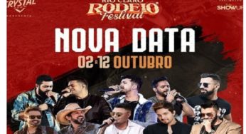 Rio Claro Rodeio Festival teve sua data alterada por causa do coronavírus