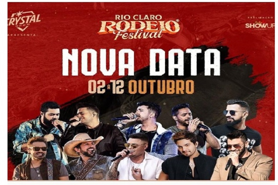Rio Claro Rodeo Show 2020 - data alterada