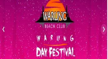 Warung Day Festival 2020 será realizado em abril de 2021