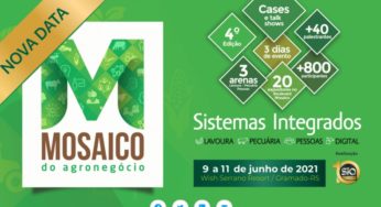 Ingressos para o Mosaico do Agronegócio 2021, em Gramado