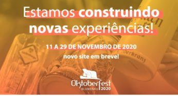 Oktoberfest de Blumenau 2020 foi adiada para novembro