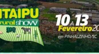 Itaipu Rural Show 2021 será em fevereiro, confira mais detalhes