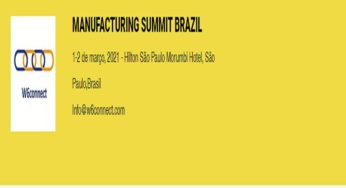 W6connect Manufacturing Summit Brazil 2021 será março, confira os detalhes