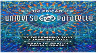Ingressos disponíveis para o Universo Paralello 2020