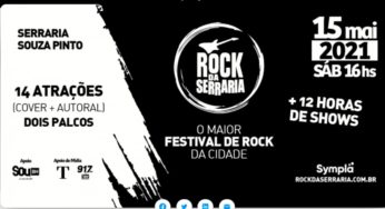 Ingressos disponíveis para o Festival Rock da Serraria 2021