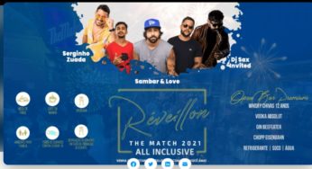 Ingressos disponíveis para o Réveillon The Match 2021