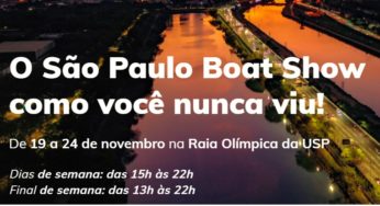 São Paulo Boat Show acontecerá de 19 a 24 de novembro, veja a programação