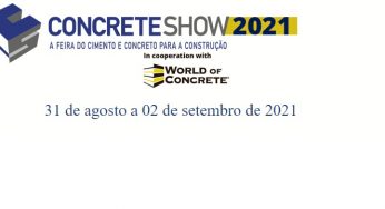 Concrete Show South América 2021 será em agosto, veja mais detalhes