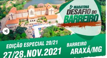 Maratona Desafio do Barreiro 2021 será em novembro, veja mais detalhes
