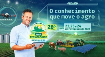 Show Tecnológico Copercampos 2022 será em fevereiro, veja mais detalhes