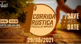 Corrida Rústica Podium Sport 2021 será em agosto, veja mais detalhes