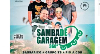 Ingressos disponíveis para o Samba de Garagem, que será realizado em novembro