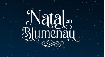 A cidade de Blumenau abre hoje a temporada de Natal 2021