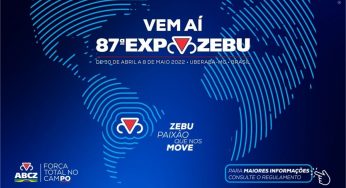 Estão abertas as inscrições dos animais para a ExpoZebu 2022