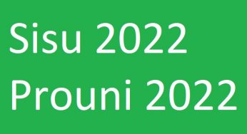 MEC liberou as vagas para o Sisu e Prouni 2022, veja como fazer a inscrição