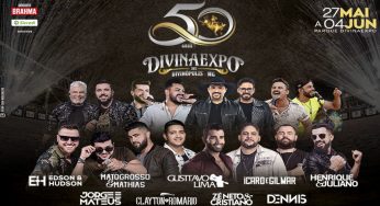DivinaExpo 2022 começa hoje, veja os shows e atrações da festa