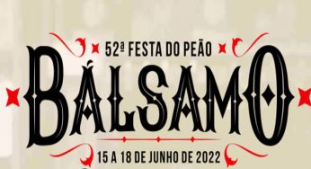 Confira as provas e shows da Festa do Peão de Bálsamo 2022, que começará amanhã (15)