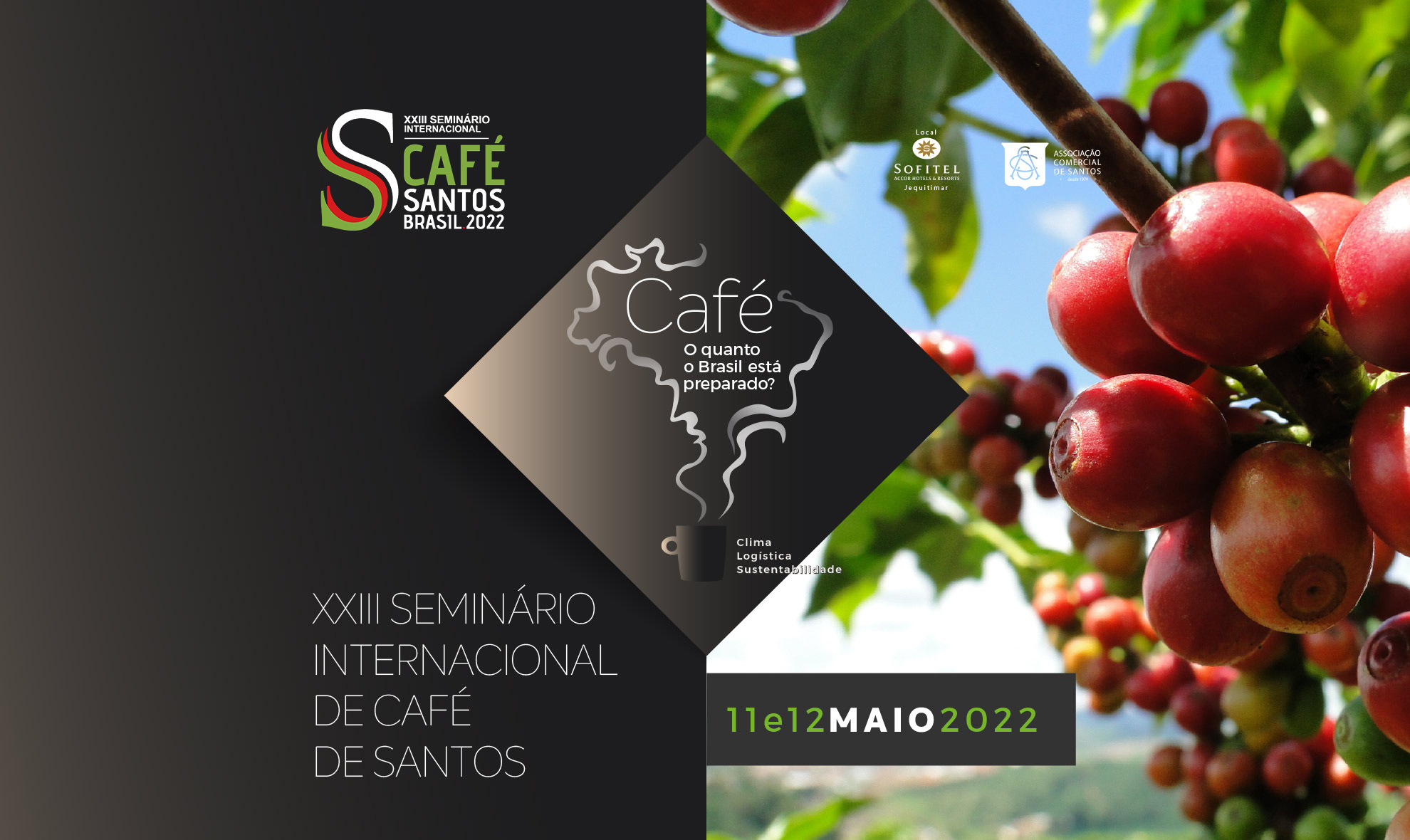 Seminário Internacional de Café de Santos 2022 (imagem: Divulgação)