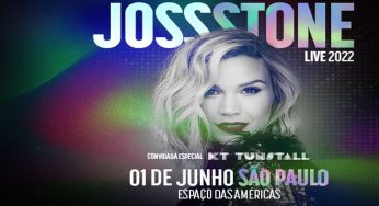 Ingressos para o show da Joss Stone, que será em junho de 2022