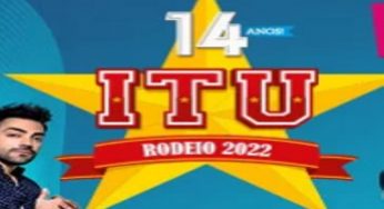 Começa hoje (02) o Rodeio de Itu 2022