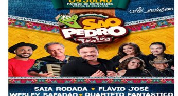 Ingressos disponíveis para o São Pedro Tôa Tôa 2022