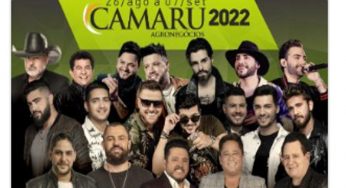 Ingressos disponíveis para a Camaru 2022