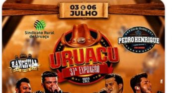 Ingressos disponíveis para a Expoagro Uruaçu 2022