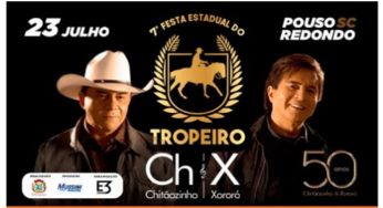 Ingressos para a Festa Estadual do Tropeiro 2022