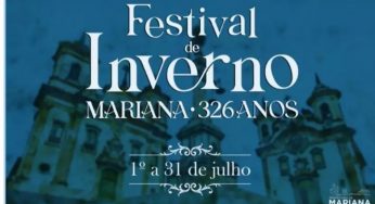 Festival de Inverno de Mariana 2022: Programação 1º de julho