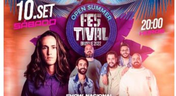 Ingressos disponíveis para o Open Summer Festival Brusque 2022