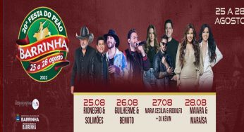 Ingressos para a Festa do Peão de Barrinha 2022